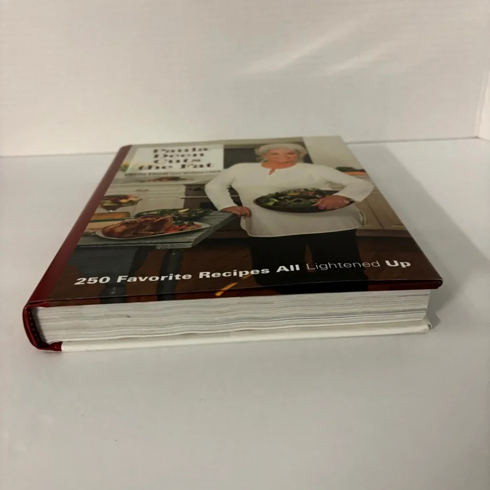 Paula Deen Cuts the Fat 250 Favorite Recipes Hardcover 1st Ed 2015 Cookbook